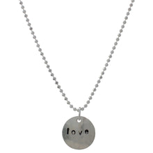 Load image into Gallery viewer, Love Charm Necklace | Silver