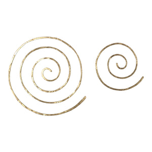 Spiral Earrings | Large
