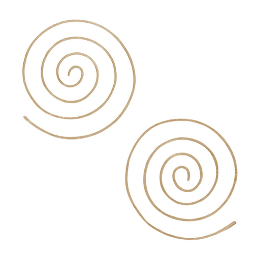 Spiral Earrings | Large
