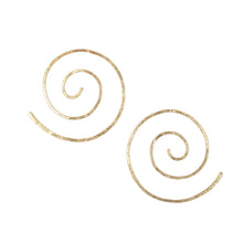 Load image into Gallery viewer, Spiral Earrings | Small